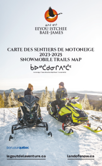 2023-2025 Snowmobile Trails Map